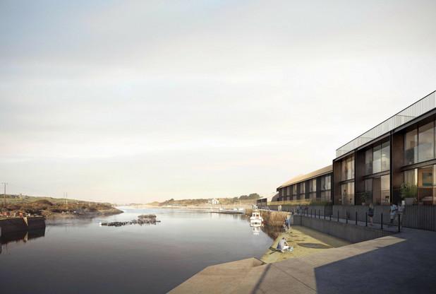 An artist's impression of South Quay